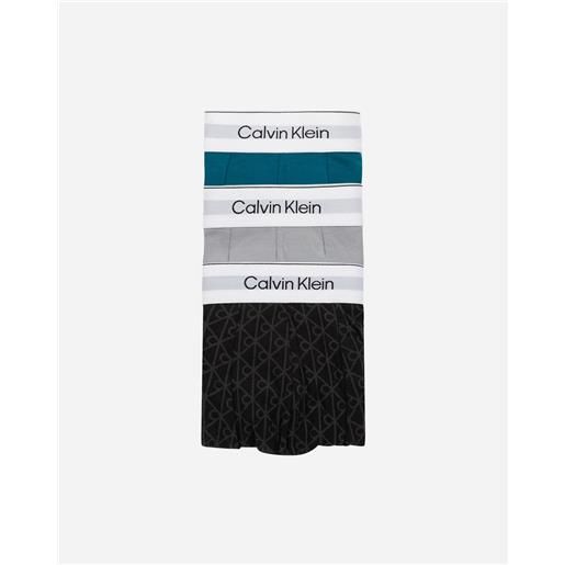 Calvin Klein Underwear 3pack boxer trunk low rise m - intimo - uomo - color mix