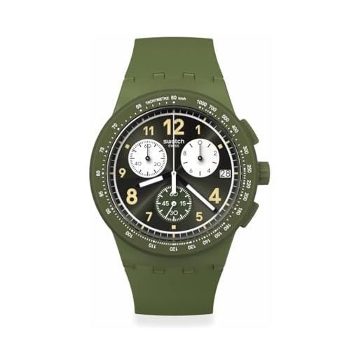 Swatch orologio nothing basic about green, classico, classico