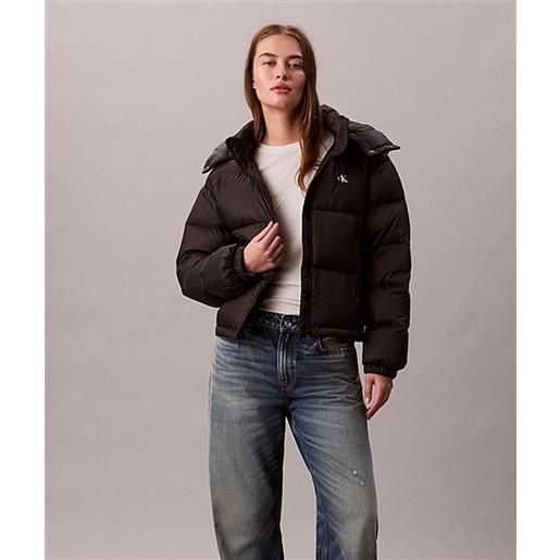 Calvin klein jeans piumino corto black donna