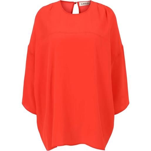 Lanvin silk blouse - rosso