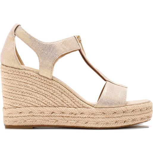 Michael Kors espadrilles berkley con zip 100mm - toni neutri