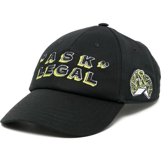 Off-White cappello da baseball - nero