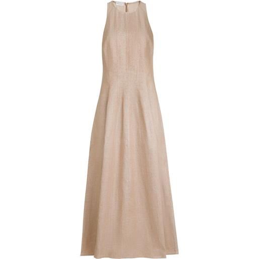 Brunello Cucinelli abito lungo - toni neutri