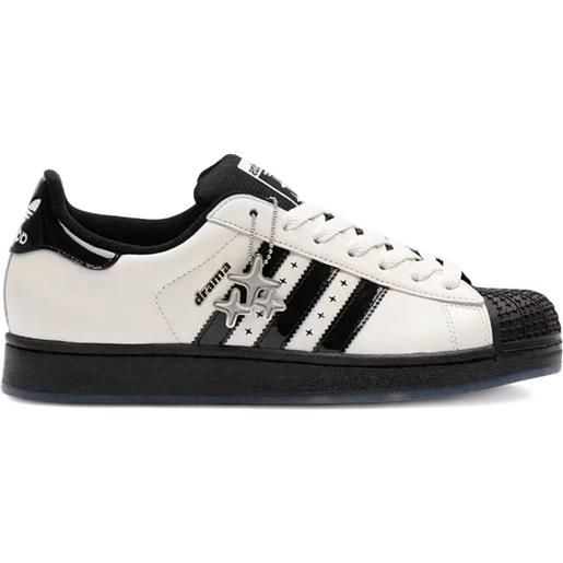 adidas sneakers superstar ii in pelle - toni neutri