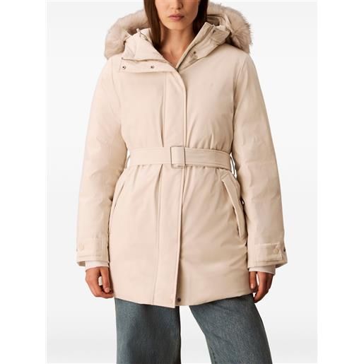 Calvin Klein giacca con cintura - toni neutri