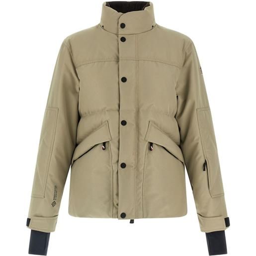 Moncler Grenoble giacca elfin trapuntata con cappuccio - toni neutri