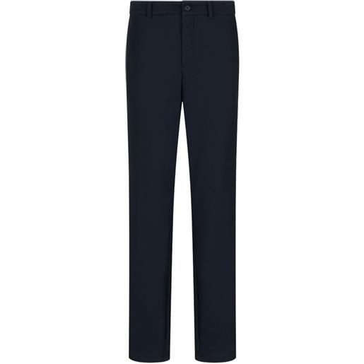 Giorgio Armani pantaloni dritti - blu