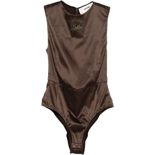 Better body con punto smock - marrone