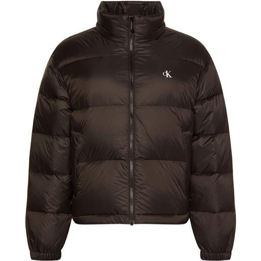 Calvin Klein Jeans piumino con logo - nero