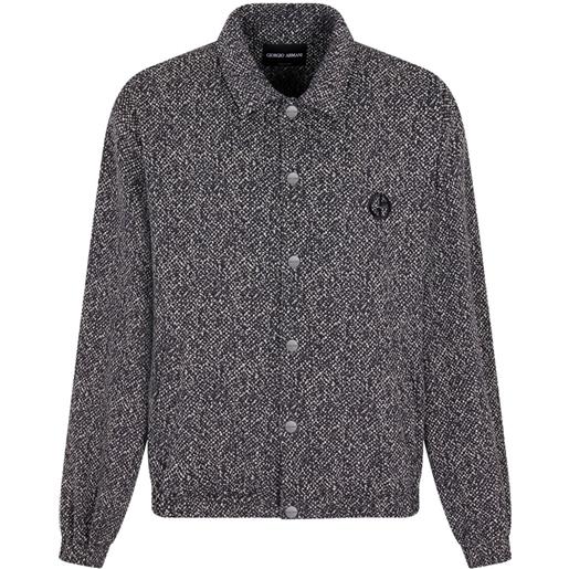 Giorgio Armani cappotto monopetto - grigio