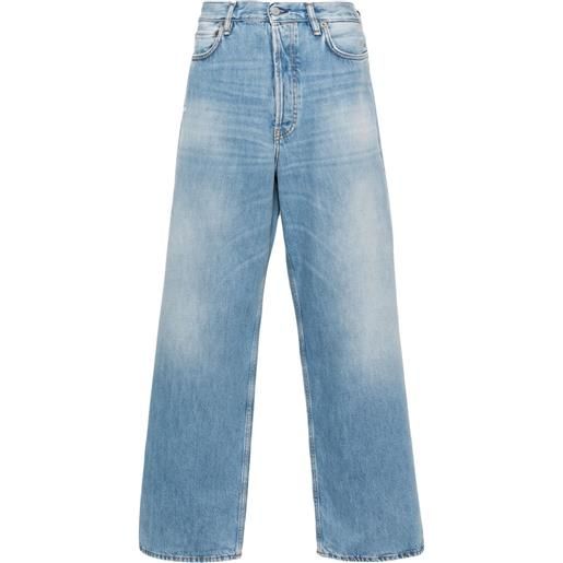 Acne Studios jeans a gamba ampia - blu