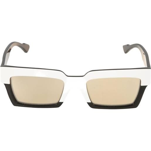 Kador occhiali da sole squadrati smart - bianco