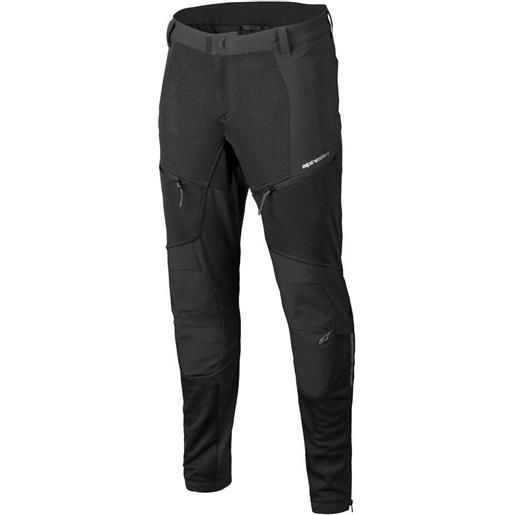 Alpinestars pantaloni moto tessuto Alpinestars troop-air pro nero nero