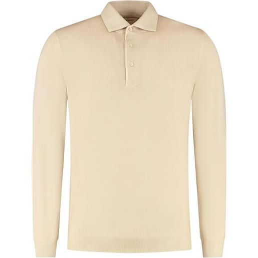 Gran Sasso polo a maniche lunghe - giallo