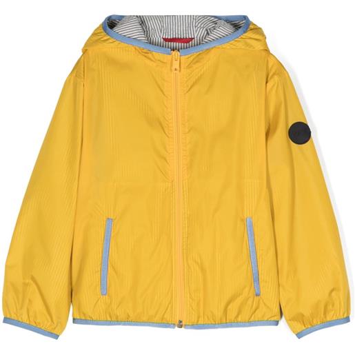 Fay Kids giacca con cappuccio - giallo