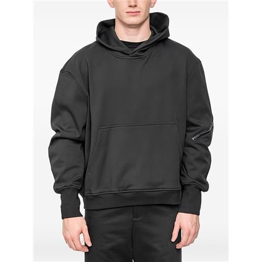 Joe Chia felpa moth con zip - nero