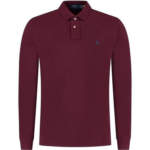 Polo Ralph Lauren polo a maniche lunghe - rosso