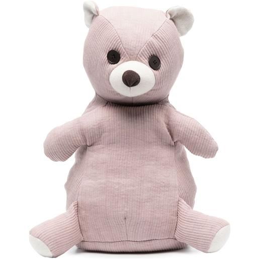 Brunello Cucinelli Kids zaino a forma di orso - rosa