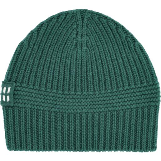 Miu Miu cappello a coste con logo - verde