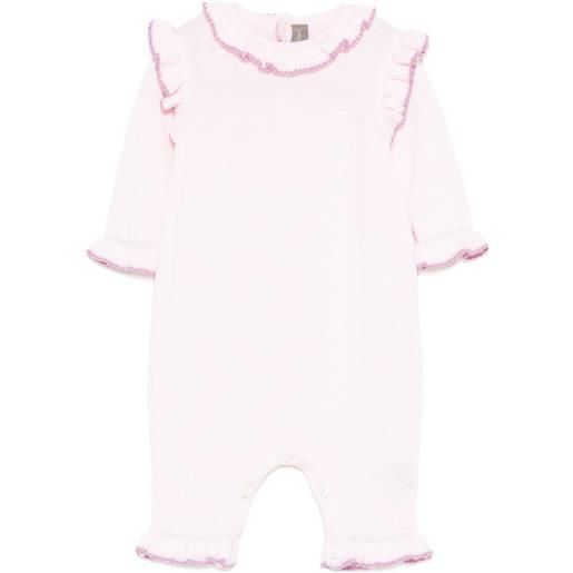Little Bear tutina con ruches - rosa