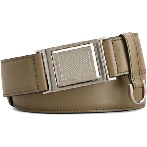 Tod's cintura con fibbia - verde