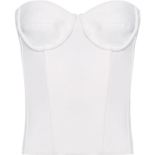 WARDROBE.NYC bustino semi opaco - bianco