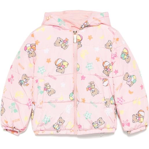 Moschino Kids giacca con stampa - rosa