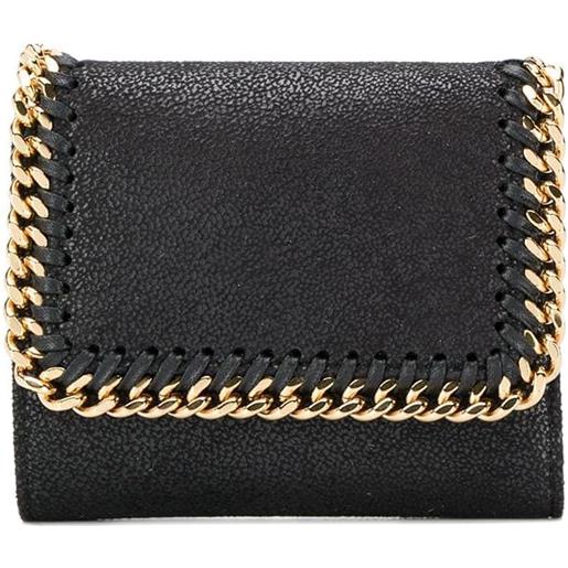 Stella McCartney portafoglio con catena - nero
