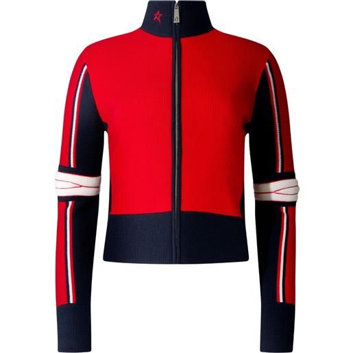 Perfect Moment cardigan con zip - rosso