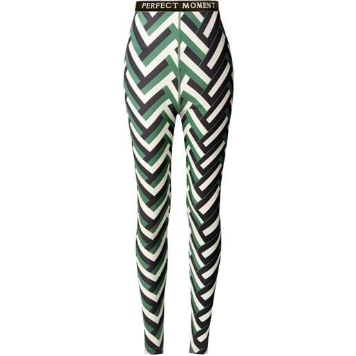 Perfect Moment leggings base layer - verde