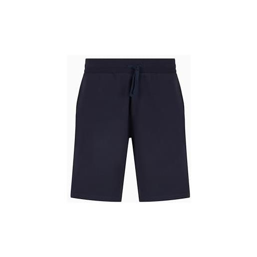 Emporio armani bermuda short pantaloni della tuta, armani blu, xl uomo