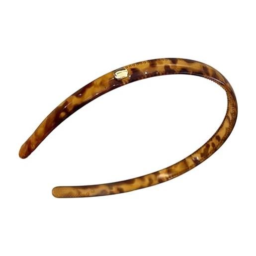 KACCDE fasce per capelli vintage con stampa leopardata, 1,2 cm di larghezza, retrò, per donne e ragazze, per feste e regali