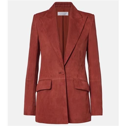 Gabriela Hearst blazer leiva in suede