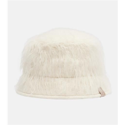 Brunello Cucinelli cappello da pescatore in misto alpaca