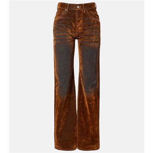 Acne Studios jeans a gamba larga a vita media