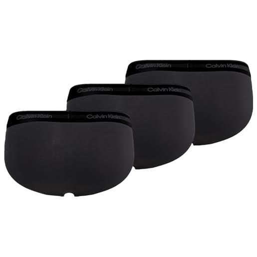 Calvin Klein hip brief 3pk xx-large tm6 - black xx-large