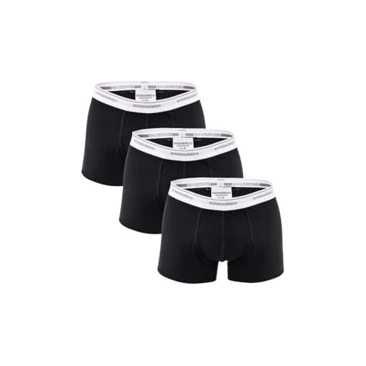 Dsquared2 - dsquared2 underwear trunk tri-pack - dcxc60040-00-xxl - xxl