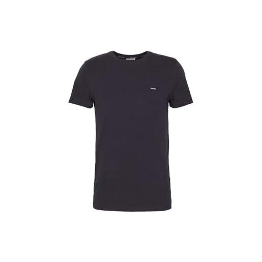 Calvin Klein stretch slim fit t-shirt k10k112724 altri top in maglia, blu (night sky), 3xl uomo