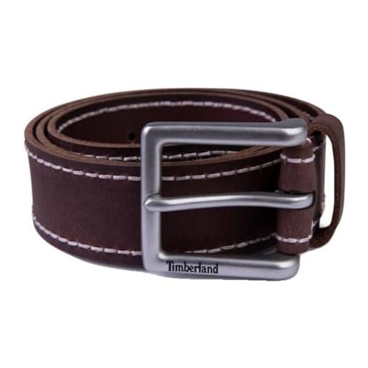 Timberland 38mm hand-stitch belt mdbrn color brown, size large 214 - brown large