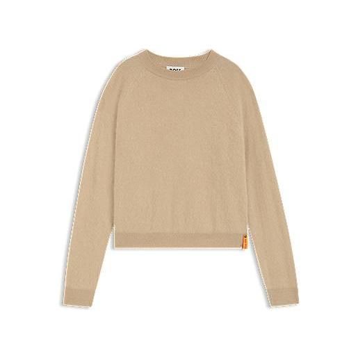 BOSS x steiff maglione in cashmere e lana vergine, beige