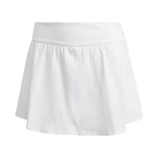 adidas donna tennis climacool match skirt, white, l