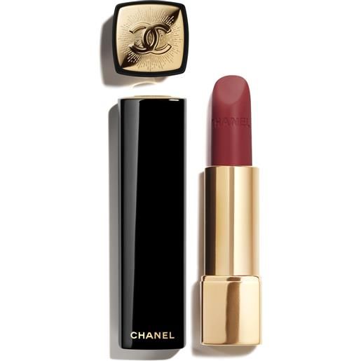 CHANEL rouge allure velvet - il rossetto vellutato luminoso - rouge vie 549