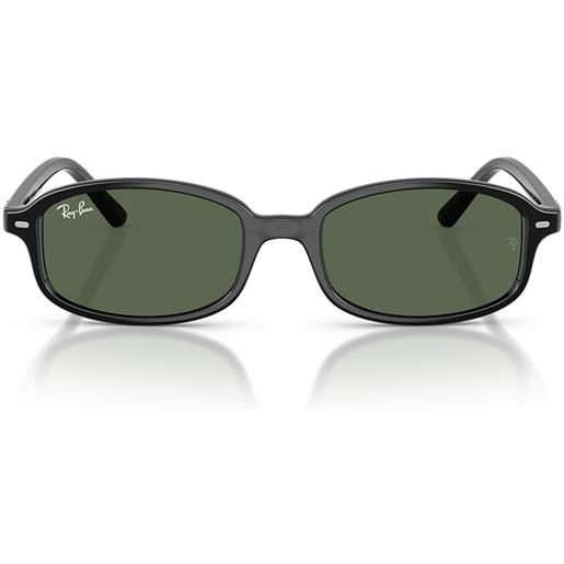 Ray-Ban occhiali da sole rj9132s 72014l mini sam rosa trasparente/blu sfumato grigio bambini