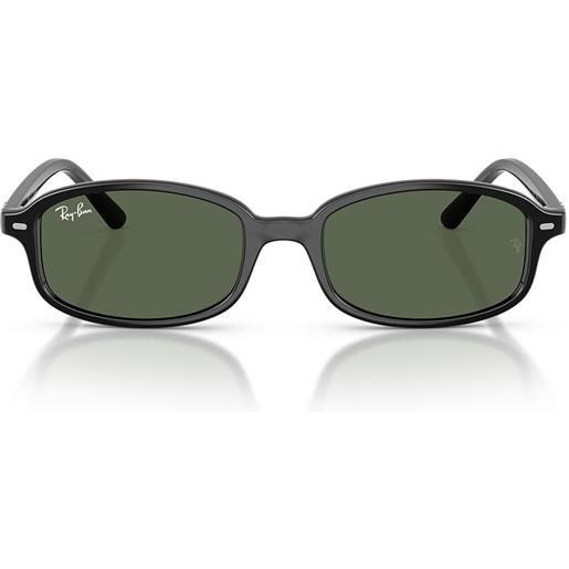 Ray-Ban occhiali da sole rj9132s 100/71 mini sam nero/verde scuro bambini
