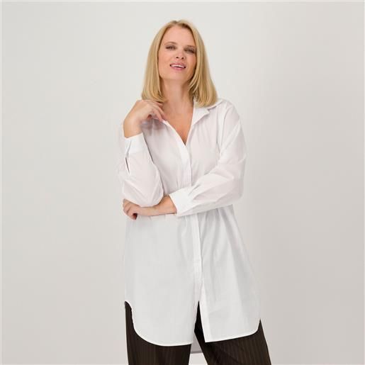 Lucrezia Sciortino camicia over in popeline a maniche lunghe