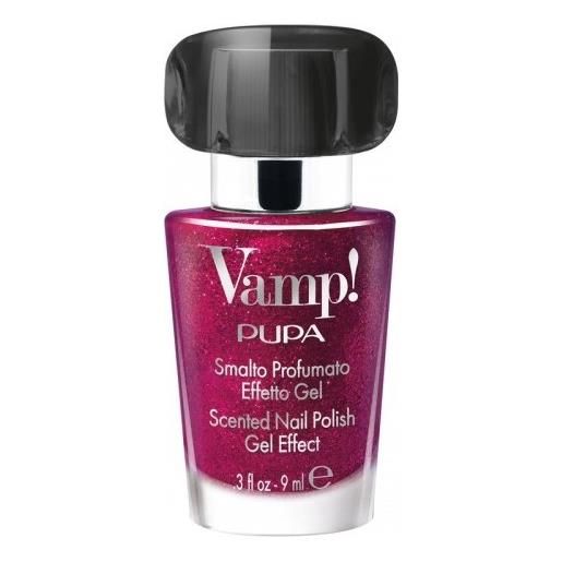 Pupa vamp - smalto profumato effetto gel n. 321 blinding deep red