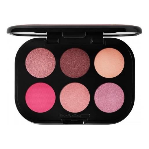 Mac cosmetics connect in colour - eye shadow palette x 6 - rose lens