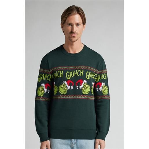 Intimissimi maglione di natale the grinch dr seuss™ verde