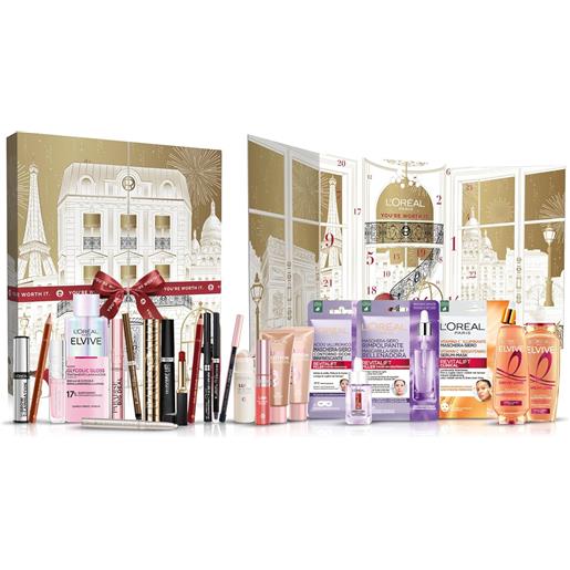 CONFEZIONI REGALO l`oreal - you`re worth it - calendario dell`avvento 2025