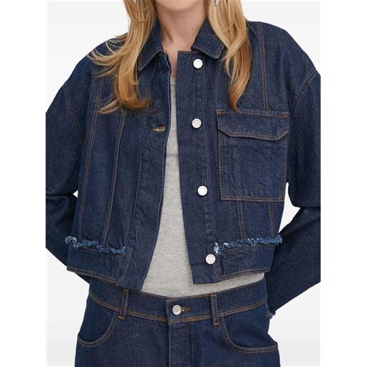 Stine Goya giacca con tasche - blu